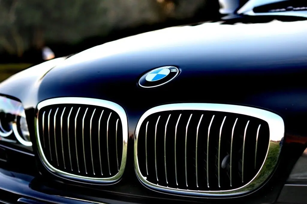 Предна решетка и емблема на BMW