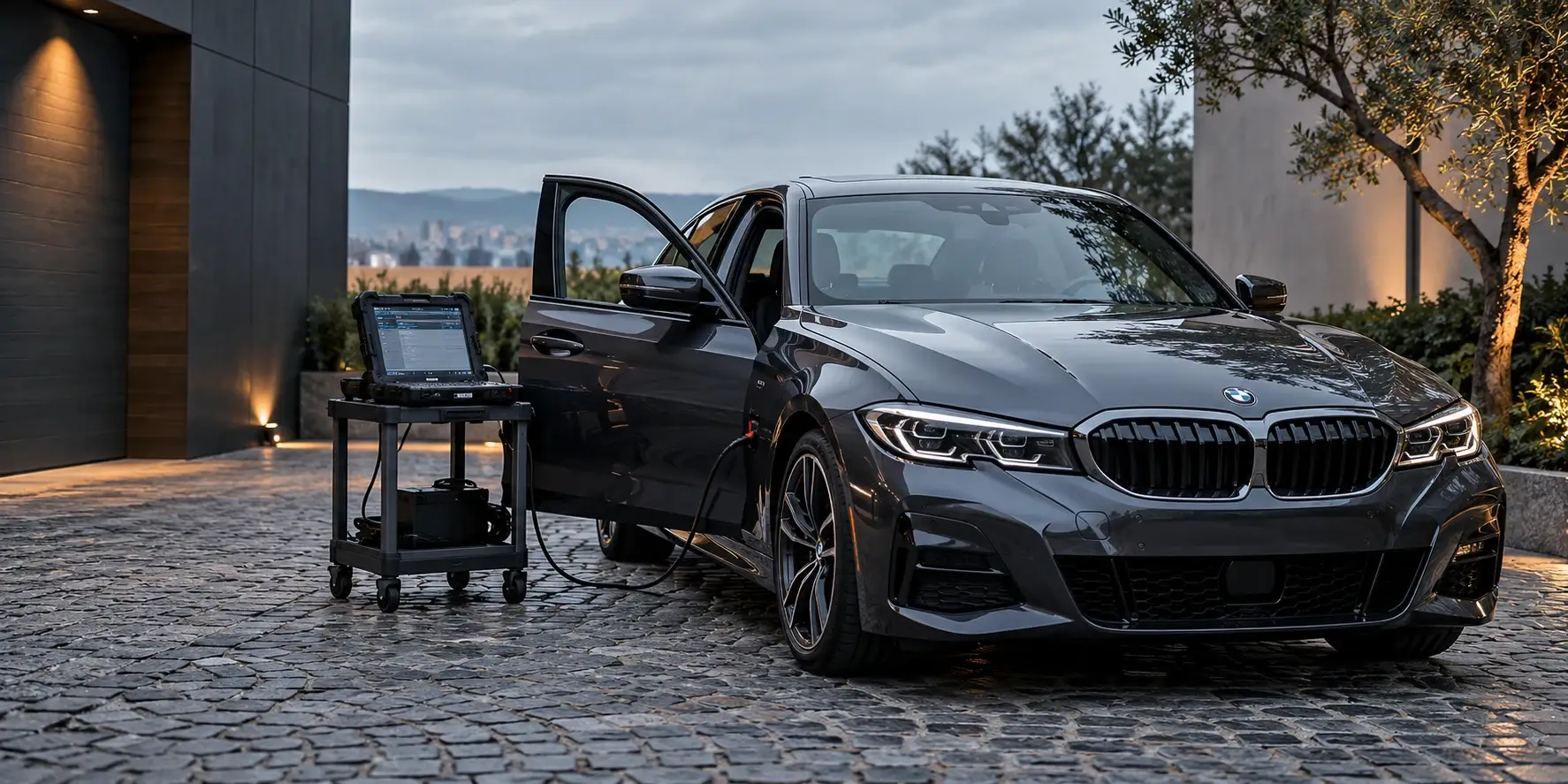 Диагностична апаратура до BMW с отворена врата