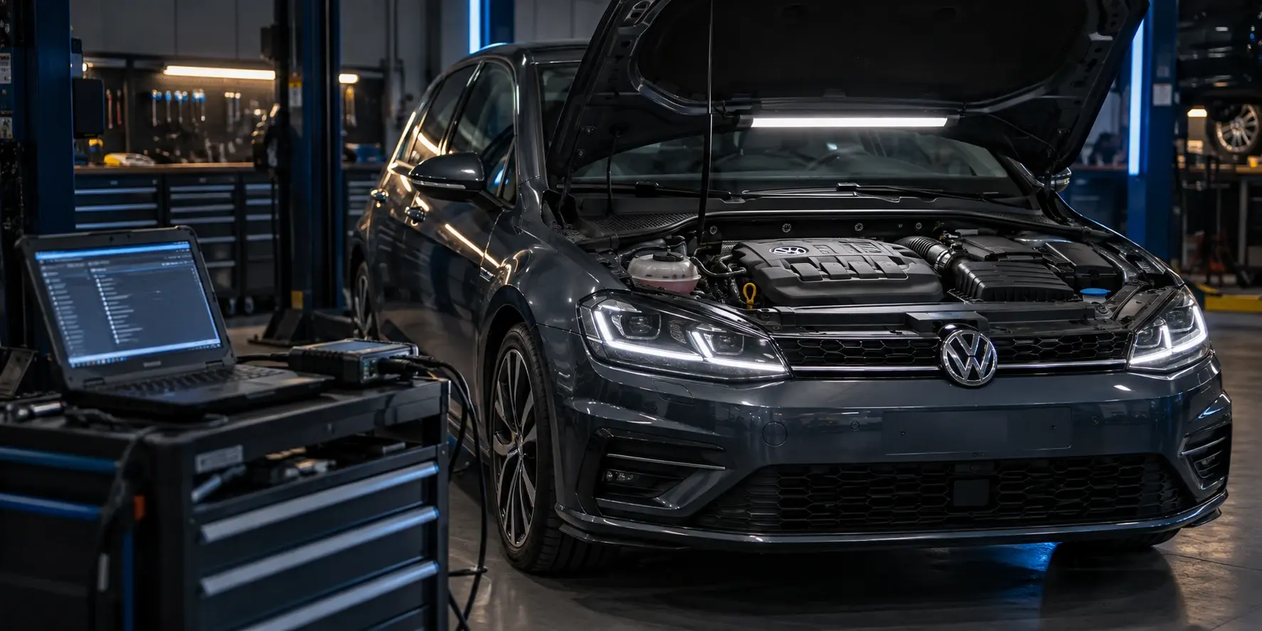 Диагностична проверка на Volkswagen в сервиз