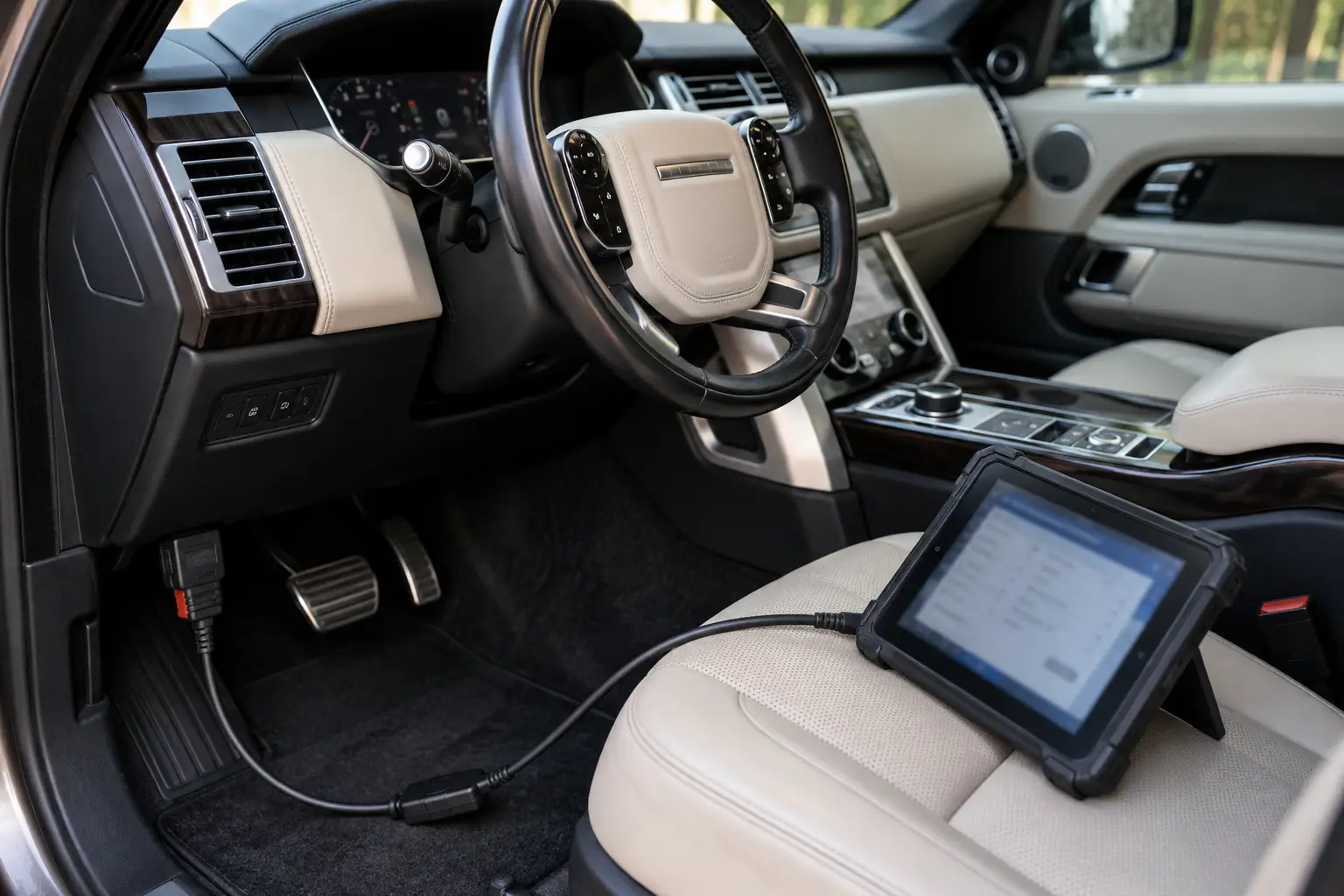 Илюстративна техническа проверка на Range Rover 3.0 дизел