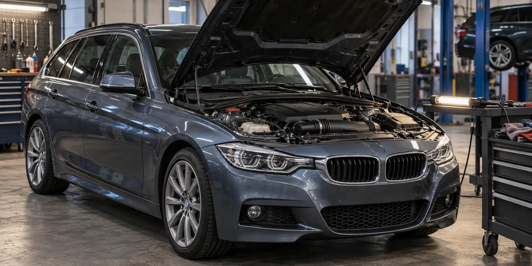 Илюстрация към проверка на EGR при BMW