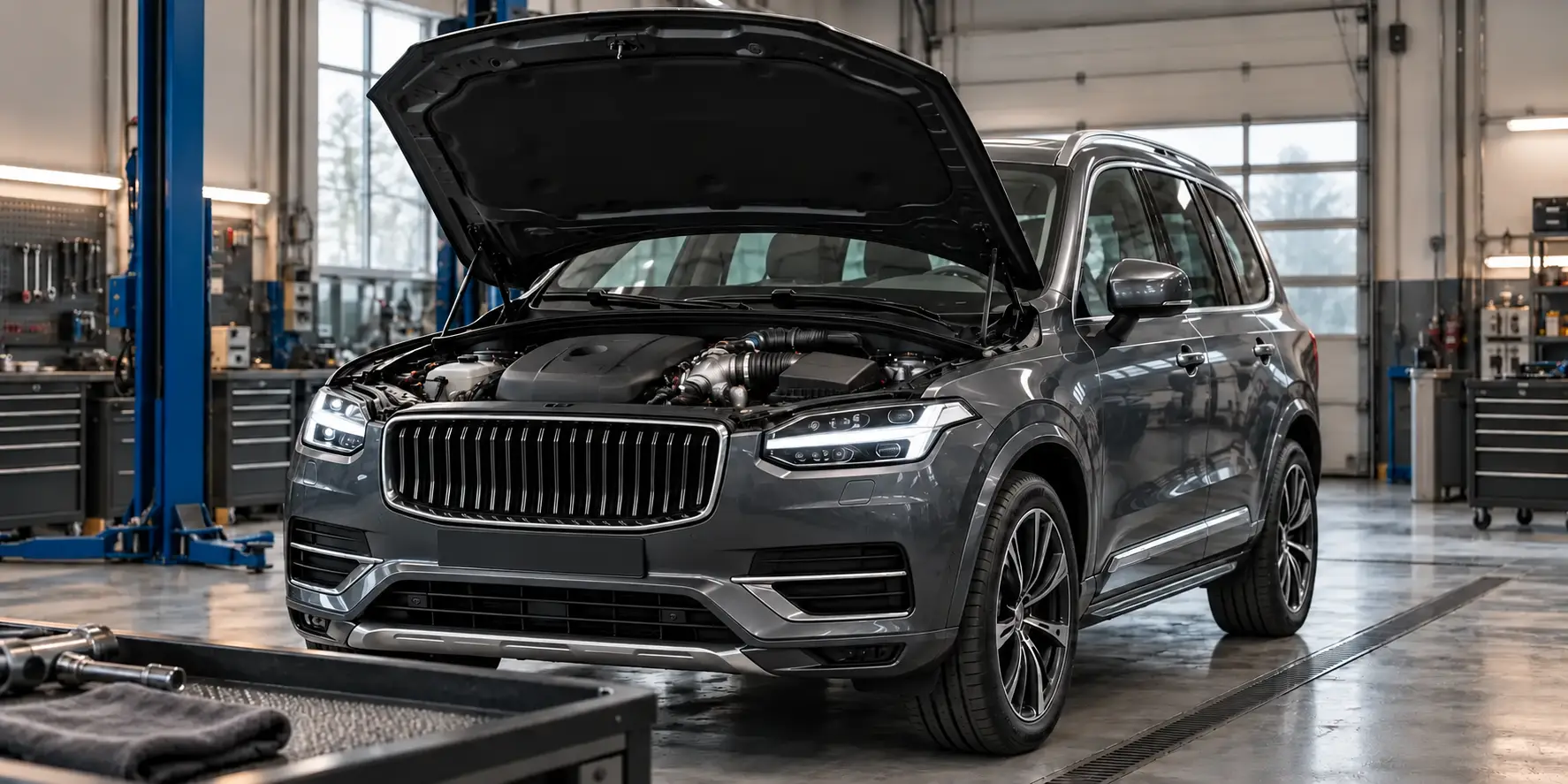 Илюстрация към проверка на EGR при Volvo
