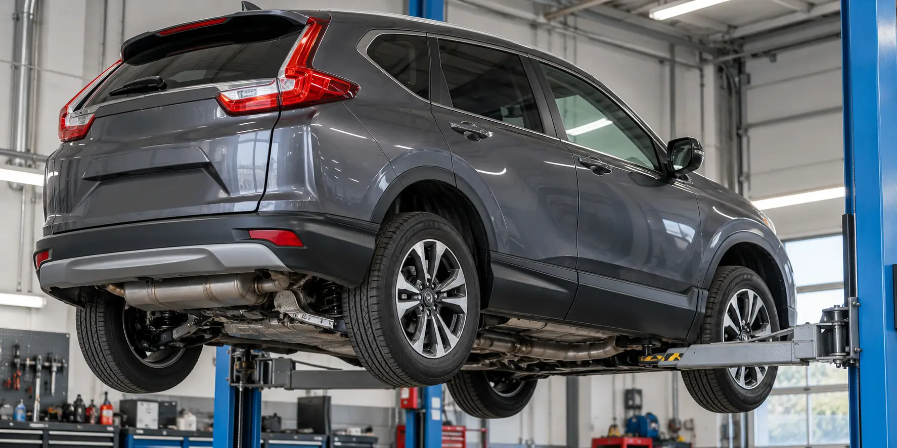 Илюстрация към проверка на филтъра за сажди при Honda