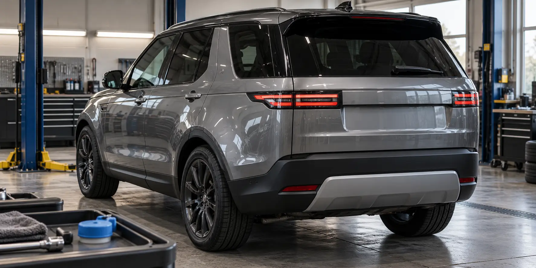Илюстрация към проверка на AdBlue при Land Rover и Jaguar
